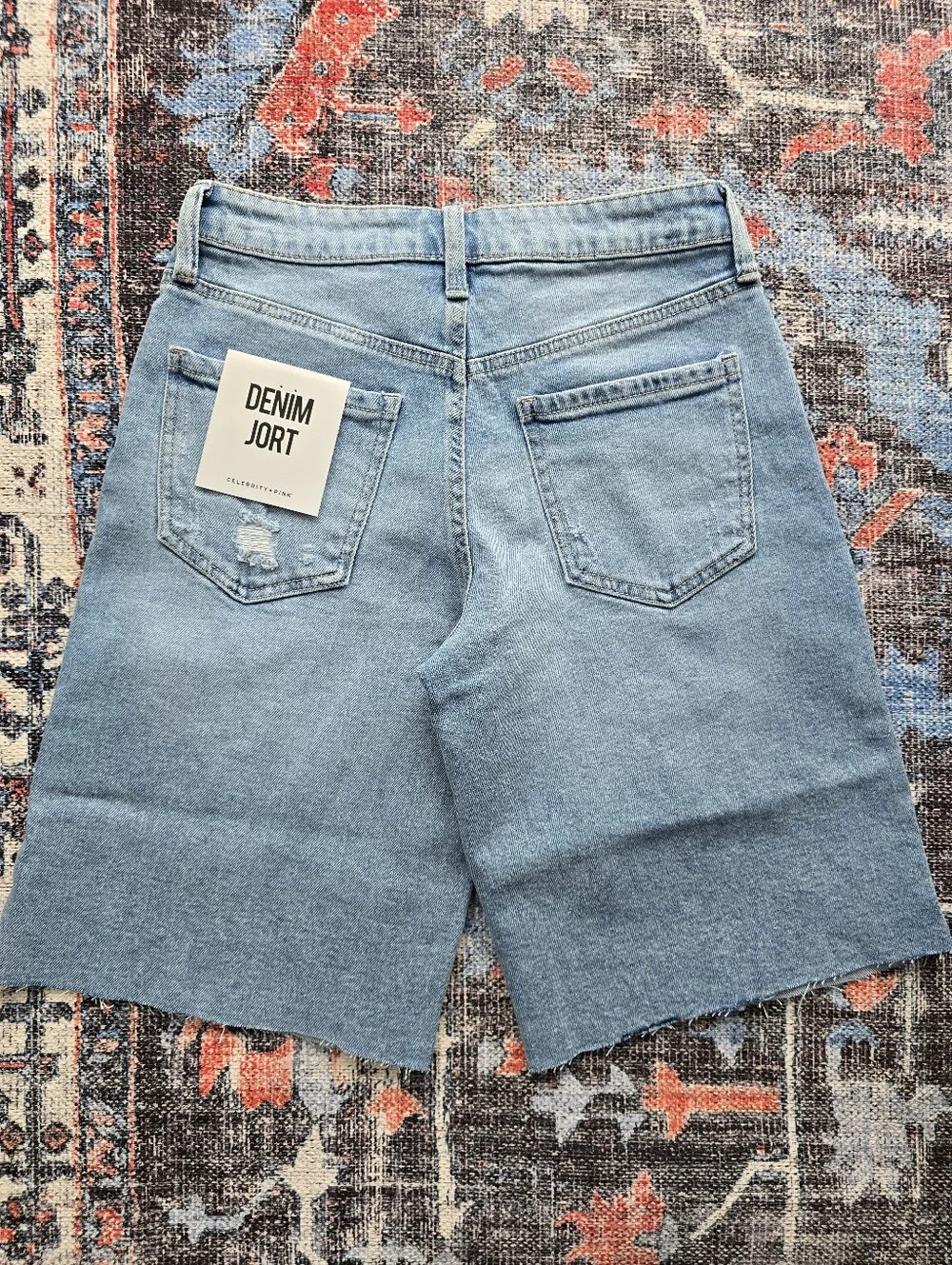 NWT Long Denim Shorts (Jorts)